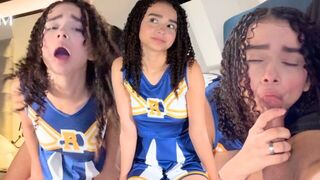 The cutest 18-year-old girl has her first experience