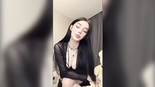 The girl with a strong gothic style likes to be dominated and fucked hard