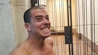 Two guys fucked by a hooker in an intense threesome