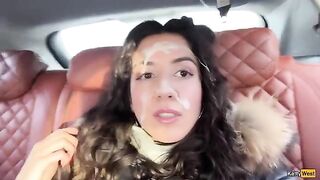 Babe gets a face full of cum in this hot video