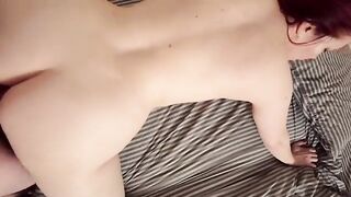 Stepmom got drunk after wine and fucked with her stepson