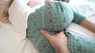 Stepsis fantasizes about her bro while he fucks her and cums inside - compilation