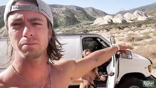 A guy has a wild time with girls on Sparks Go Wild road trip