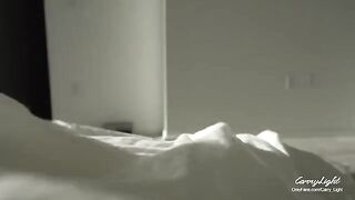 Step mom catches her step son jerking off and helps him finish quickly in a steamy encounter