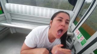 Crazy public sex in the cable car of Medellin with Kathalina7777