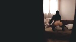 Stepsister making an OnlyFans video, I helped her out