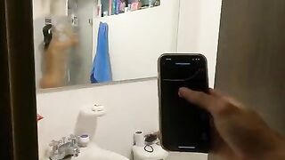 I try not to cum in public challenge by Martina Smith, a naughty Latina beauty
