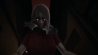 Alma Cowgirl Pose POV with intense eye contact action