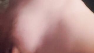 I played with her nipples and she sucked my cock